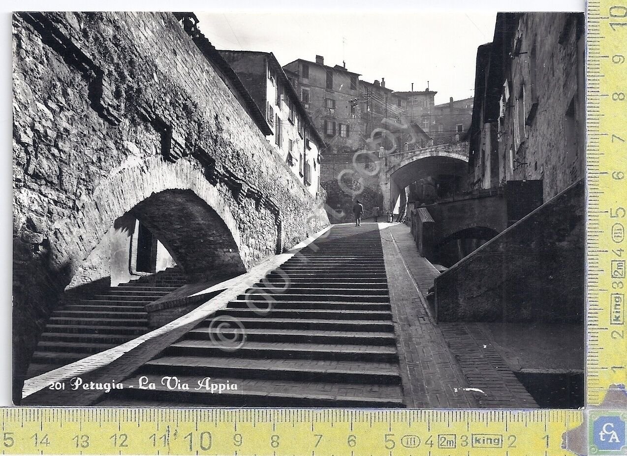 Cartolina - Postcard - Perugia - La Via Appia - …