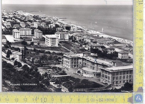 Cartolina - Postcard - Pesaro - Panorama - 1950 | Immagine principale