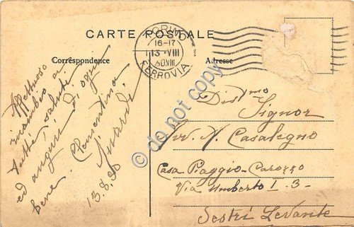 Cartolina - Postcard - Pescarenico Rive dell'Adda al tramonto 1930