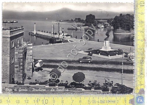 Cartolina - Postcard - Peschiera - Banchina - anni 50/60 …
