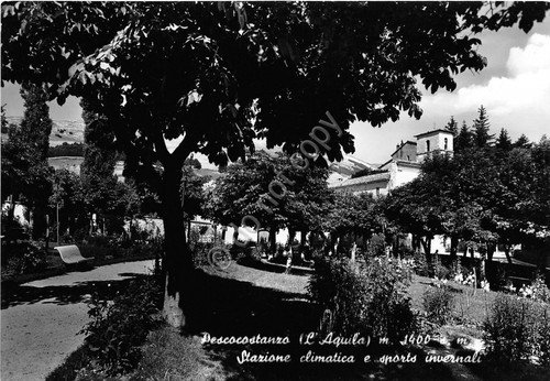 Cartolina - Postcard - Pescocostanzo - Villa Comunale - NVG