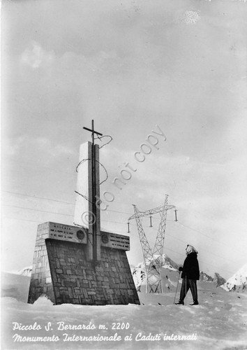Cartolina - Postcard - Piccolo San Bernardo - Monumento Internazionale …