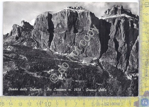 Cartolina - Postcard - Piz Ciavares - Strada delle Dolomiti …