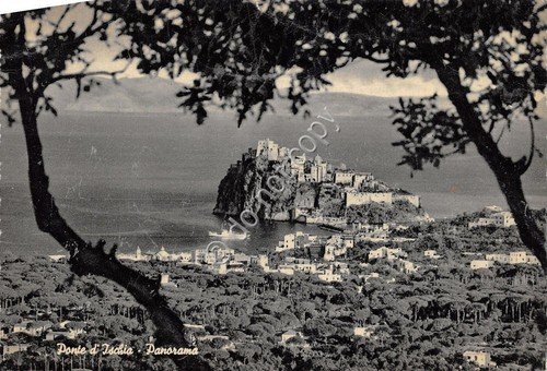 Cartolina - Postcard - Ponte d'Ischia - Panorama - anni … | Immagine principale