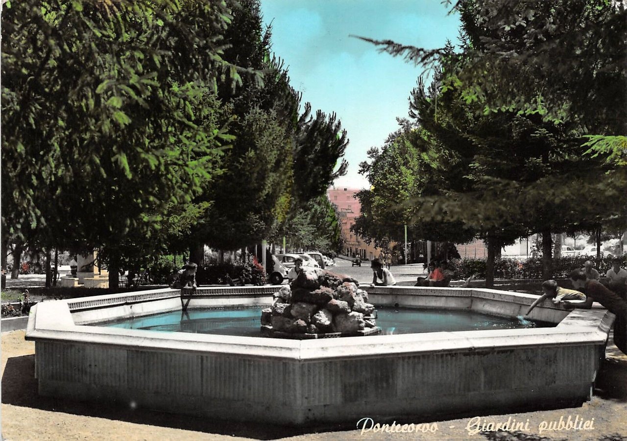 Cartolina - Postcard - Pontecorvo - Giardini Pubblici - 1966