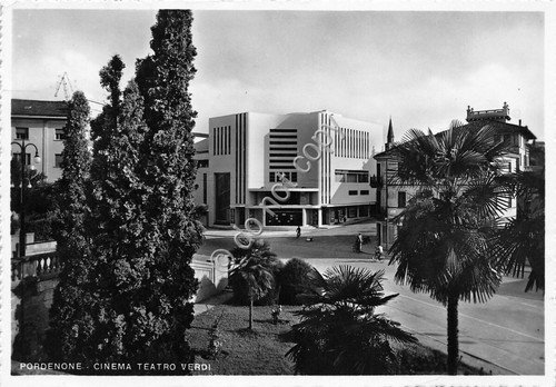 Cartolina - Postcard - Pordenone - Cinema Teatro Verdi - …
