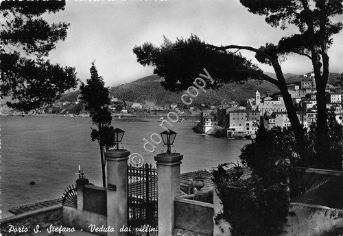 Cartolina - Postcard - Porto S. Stefano - Veduta dai … | Immagine principale