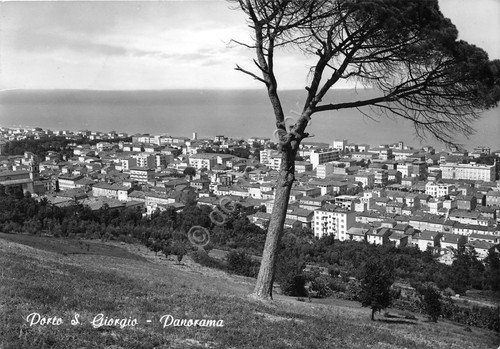Cartolina - Postcard - Porto San Giorgio - Panorama - … | Immagine principale