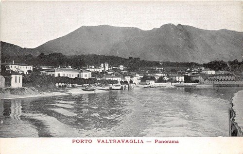 Cartolina - Postcard - Porto Valtravaglia - Panorama - anni … | Immagine principale