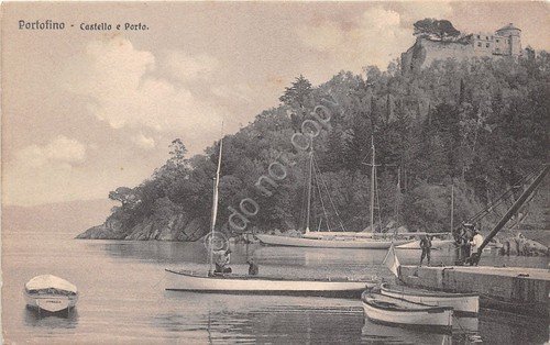 Cartolina - Postcard - Portofino - Castello - Porto - …