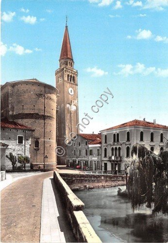 Cartolina - Postcard - Portogruaro - Via Roma - anni …
