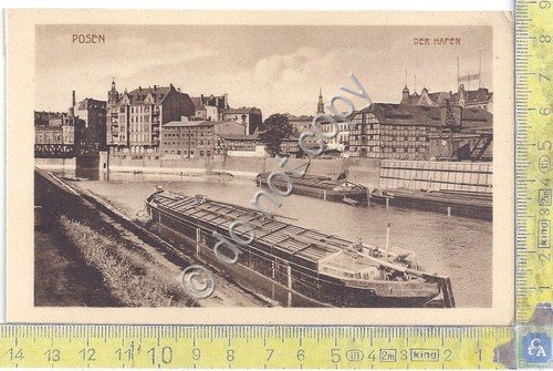 Cartolina - Postcard - Posen - Barche - Panorama | Immagine principale