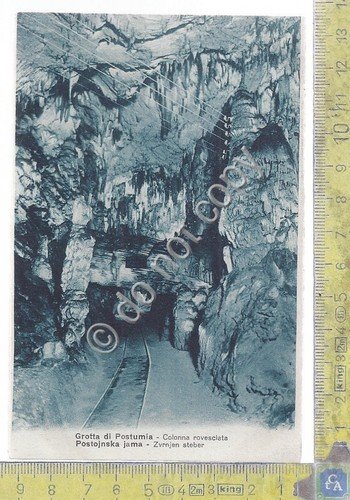 Cartolina - Postcard - Postumia - Grotta - anni '20? | Immagine principale