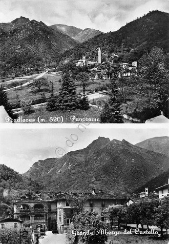 Cartolina - Postcard - Pradleves - Vedutine - Albergo del …