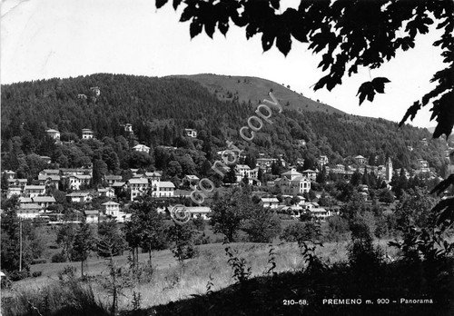 Cartolina - Postcard - Premeno panorama 1957 | Immagine principale