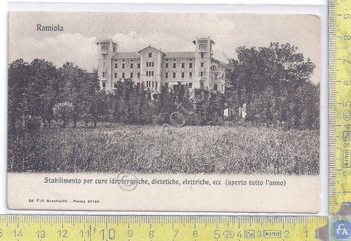 Cartolina - Postcard - Ramiola - Stabilimento per cure Idroterapiche …