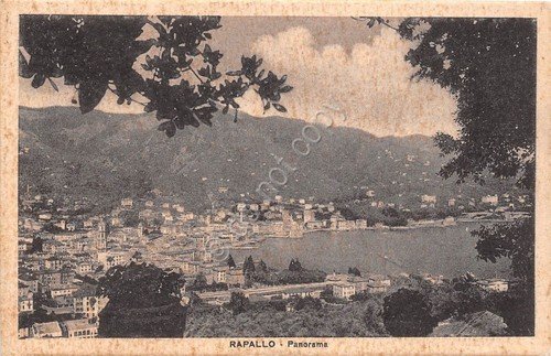 Cartolina - Postcard - Rapallo - Panorama - 1948 (Genova) | Immagine principale