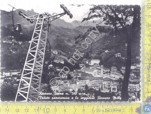 Cartolina - Postcard - Recoaro Terme - Seggiovia Recoaro Mille …