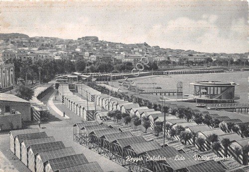 Cartolina - Postcard - Reggio Calabria - Lido - Veduta …