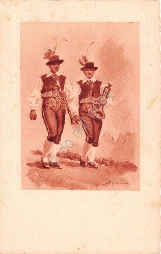 Cartolina - Postcard - Renon - Costumi Tradizionali - Folclore …