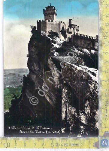 Cartolina - Postcard - Repubblica S. Marino - Seconda Torre … | Immagine principale