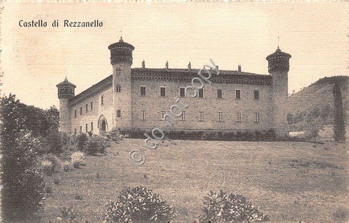 Cartolina - Postcard - Rezzanello - Castello - 1913 | Immagine principale
