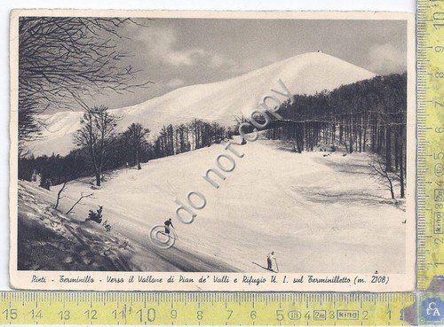 Cartolina - Postcard - Rieti - Terminillo - verso il … | Immagine principale