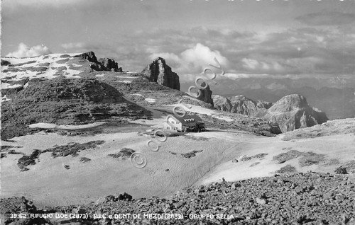 Cartolina - Postcard - Rifugio Boè - Gruppo Sella - …