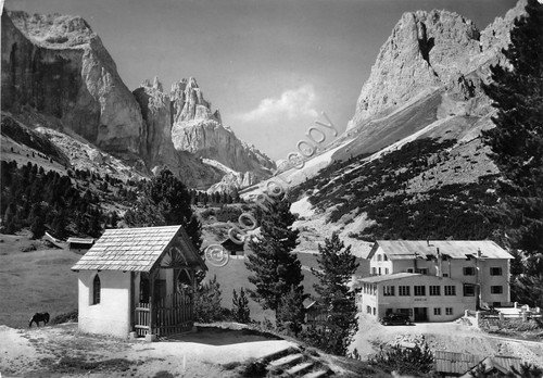 Cartolina - Postcard - Rifugio Gardeccia - verso Torri Vajolet … | Immagine principale
