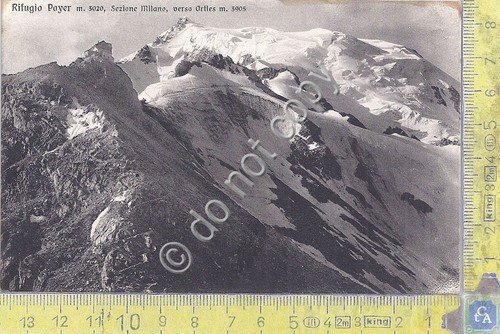 Cartolina - Postcard - Rifugio Payer - 1951