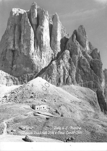 Cartolina - Postcard - Rifugio Pradidali - Cima Canali - …