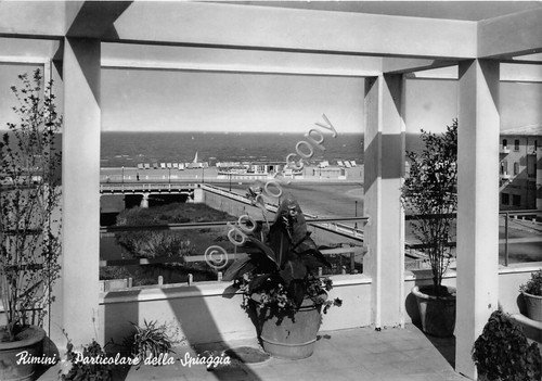 Cartolina - Postcard - Rimini - Particolare della Spiaggia - …