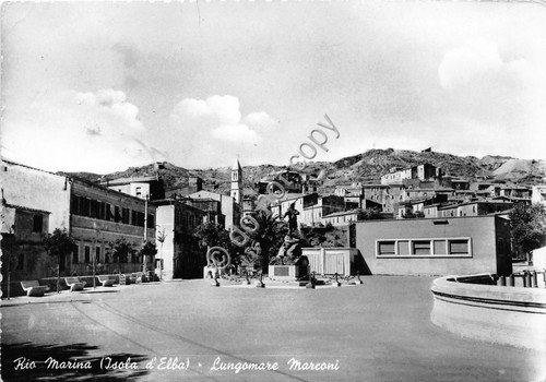 Cartolina - Postcard - Rio Marina - Lungomare Marconi - … | Immagine principale