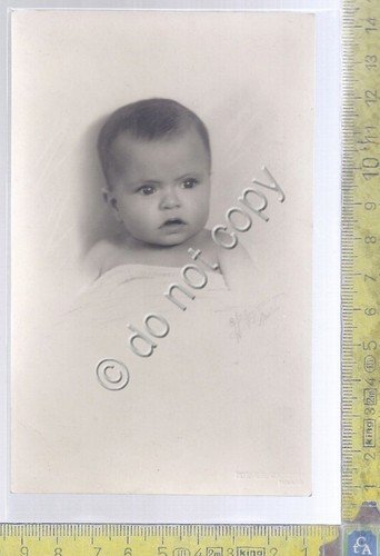 Cartolina - Postcard - Ritratto di Bimbo -Timbro Ganzini - … | Immagine principale
