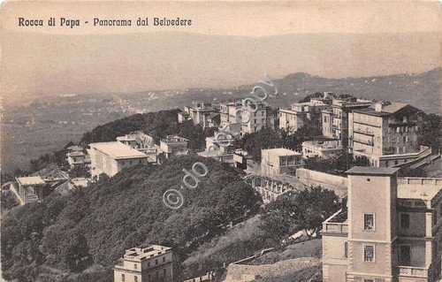 Cartolina - Postcard - Rocca di Papa - Panorama da …