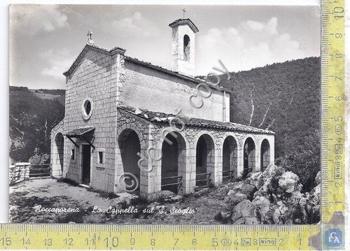 Cartolina - Postcard - Roccaporena - Cappella sul Sacro Scoglio …