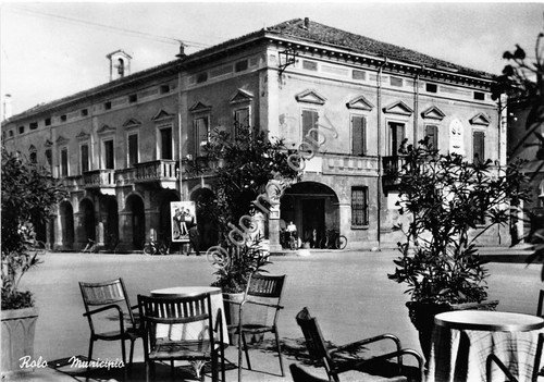 Cartolina - Postcard - Rolo - Municipio - anni '60 | Immagine principale