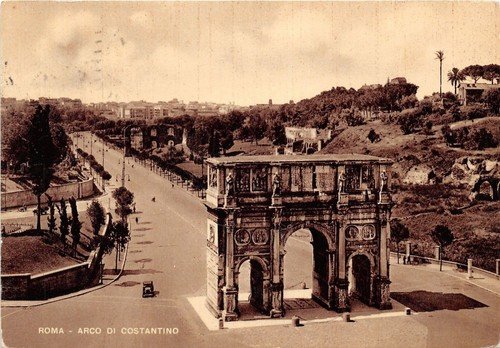 Cartolina - Postcard - Roma - Arco di Costantino - …