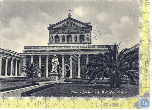 Cartolina - Postcard - Roma - Basilica San Paolo - …