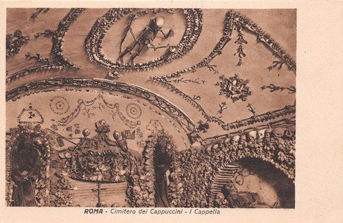 Cartolina - Postcard - Roma - Cimitero dei Cappuccini - … | Immagine principale
