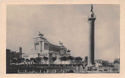 Cartolina - Postcard - Roma - Foro Traiano - anni …