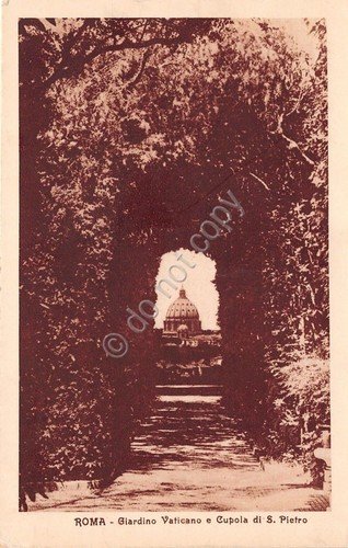 Cartolina - Postcard - Roma - Giardino Vaticano - 1928 …