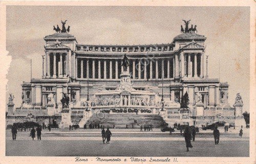 Cartolina - Postcard - Roma - Monumento a Vittorio Emanuele …