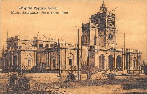 Cartolina - Postcard - Roma - Padiglione Regionale Veneto - …