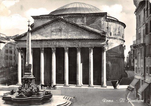 Cartolina - Postcard - Roma - Pantheon - 1960 | Immagine principale