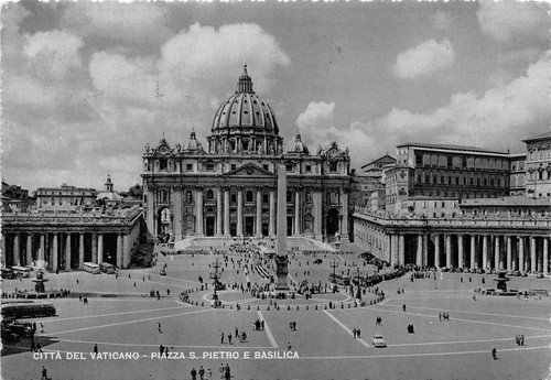 Cartolina - Postcard - Roma - Piazza S. Pietro - …