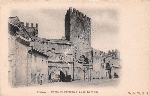 Cartolina - Postcard - Roma - Porta Tiburtina - Serie … | Immagine principale