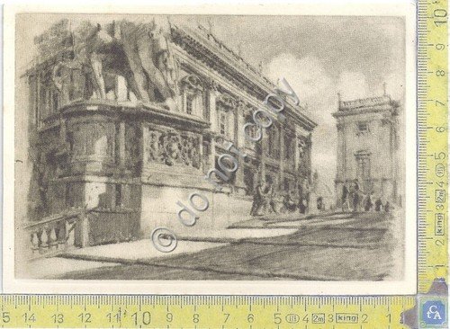 Cartolina - Postcard - Roma - Salita al Campidoglio - … | Immagine principale
