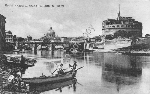 Cartolina - Postcard - Roma Castel S. Angelo S. Pietro …