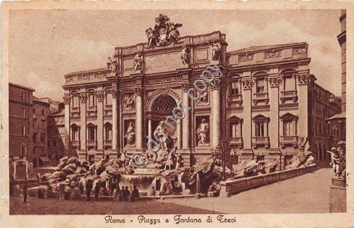 Cartolina - Postcard - Roma Piazza e Fontana di Trevi … | Immagine principale
